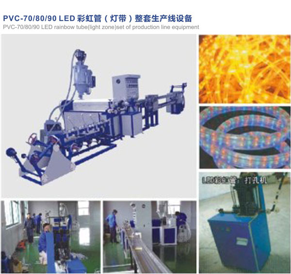 LED彩虹管擠出機(jī)、LED燈帶押出機(jī)